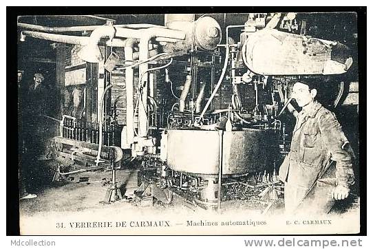 81 CARMAUX / Machines Automatiques à La Verrerie / - Carmaux