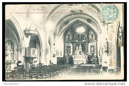 81 CASTELNAU DE MONTMIRAL / Intérieur De L'Eglise / - Castelnau De Montmirail