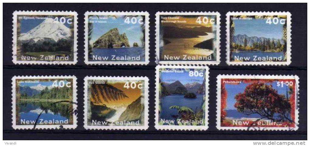 New Zealand - 1996 - Scenery (Perf 11½) - Used - Oblitérés