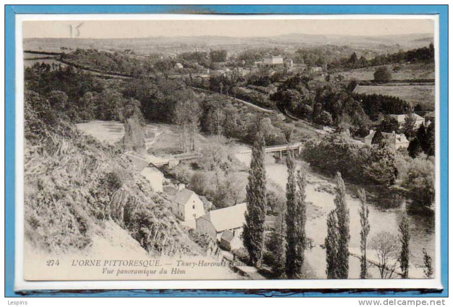 14 - THURY HARCOURT --  Vue Panoramique Du Hôm - Thury Harcourt