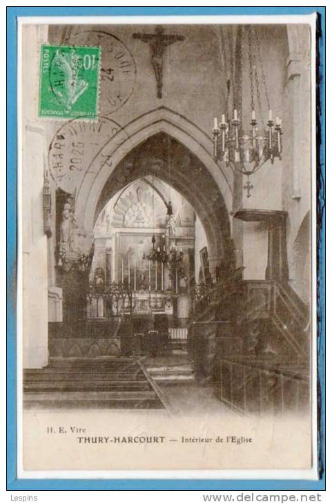 14 - THURY HARCOURT -- Intérieur De L'Eglise - Thury Harcourt