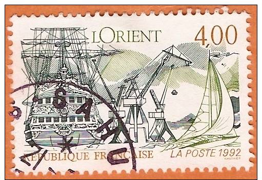 FR 2765  Série Touristique  Lorient 1992 - Used Stamps