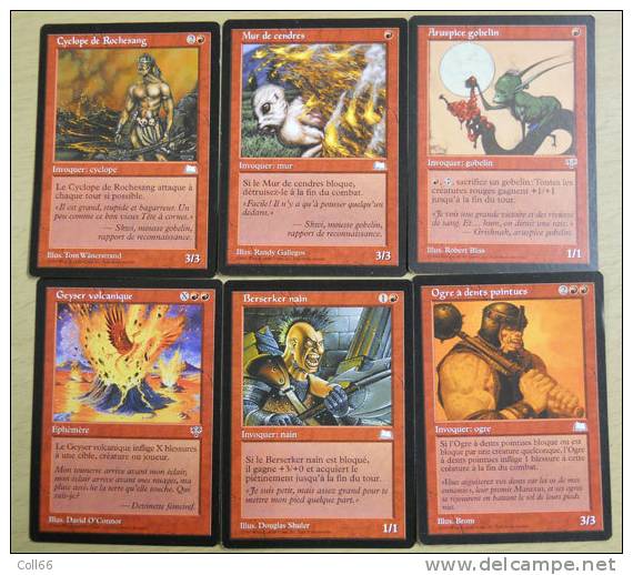 Lot 105 Cartes De Collection Jeux Trading Cards Fantasy Magic The Gathering Dont 72 Différentes Postage Inclus / Europe - Lots