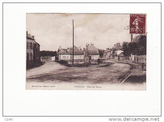 Carte 1920 FORMERIE / MARE AUX RAINES - Formerie