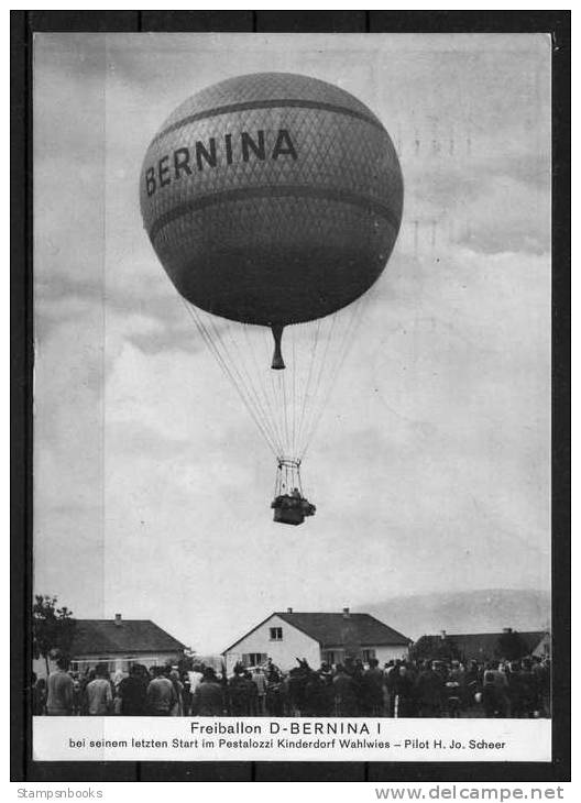 1965 GB Balloon Flight Postcard. Moreton In The Marsh  DKB 16 - Other (Air)