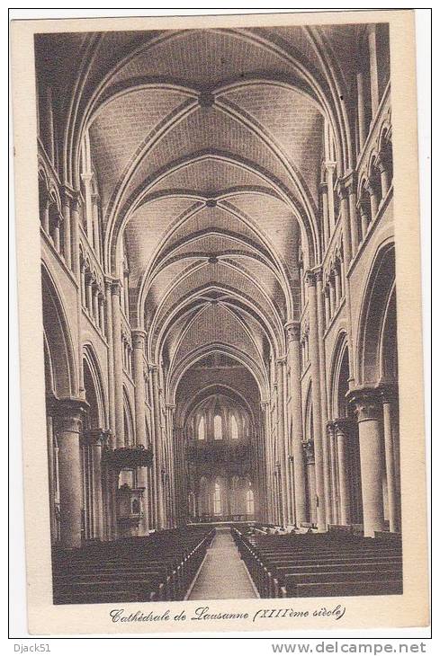 Cathédrale De Lausanne (XIIIème Siècle) (Suisse) - Lausanne