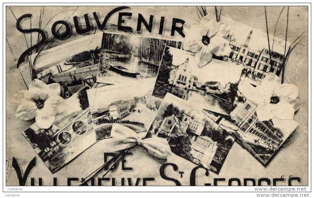 94 - VILLENEUVE-SAINT-GEORGES - Souvenir De Villeneuve-St-Georges - Multi-vues - Villeneuve Saint Georges