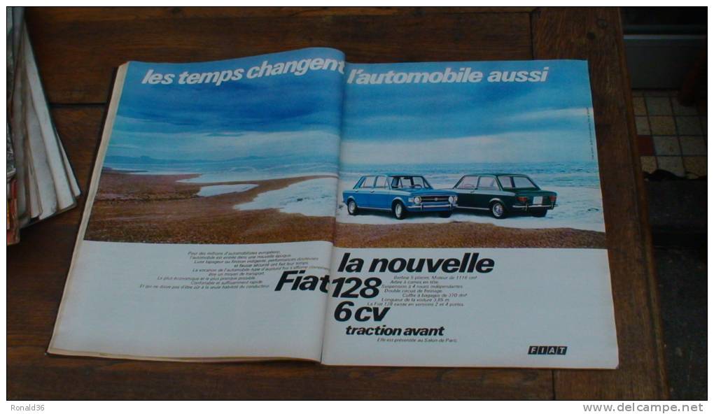 UN N° De PARIS MATCH LEGION TCHAD SALON AUTOMOBILE Vw Coccinelle Datsun  Simca Fiat Peugeot  Mercedes - Other & Unclassified