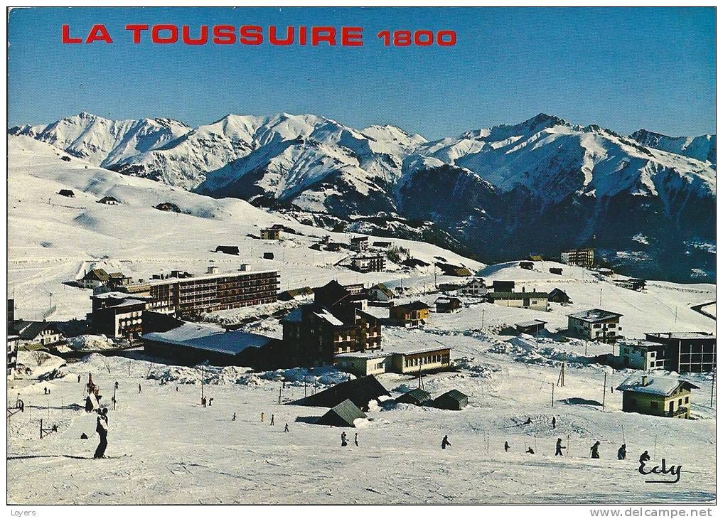 LA TOUSSUIRE 1800.  La Station Sous La Neige. - Autres & Non Classés