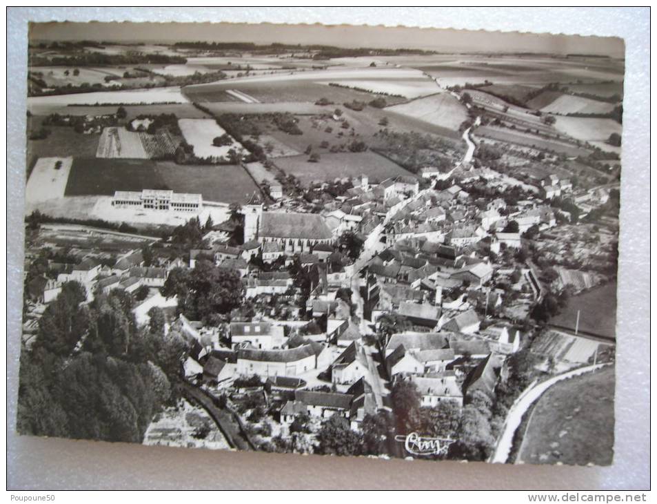 CP 89 OUANNE  Vue Aérienne Vers Auxerre  - Toucy 432 - 3   En 1955 - Toucy