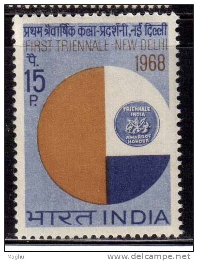 India MNH 1968, First Triennale, - Ungebraucht