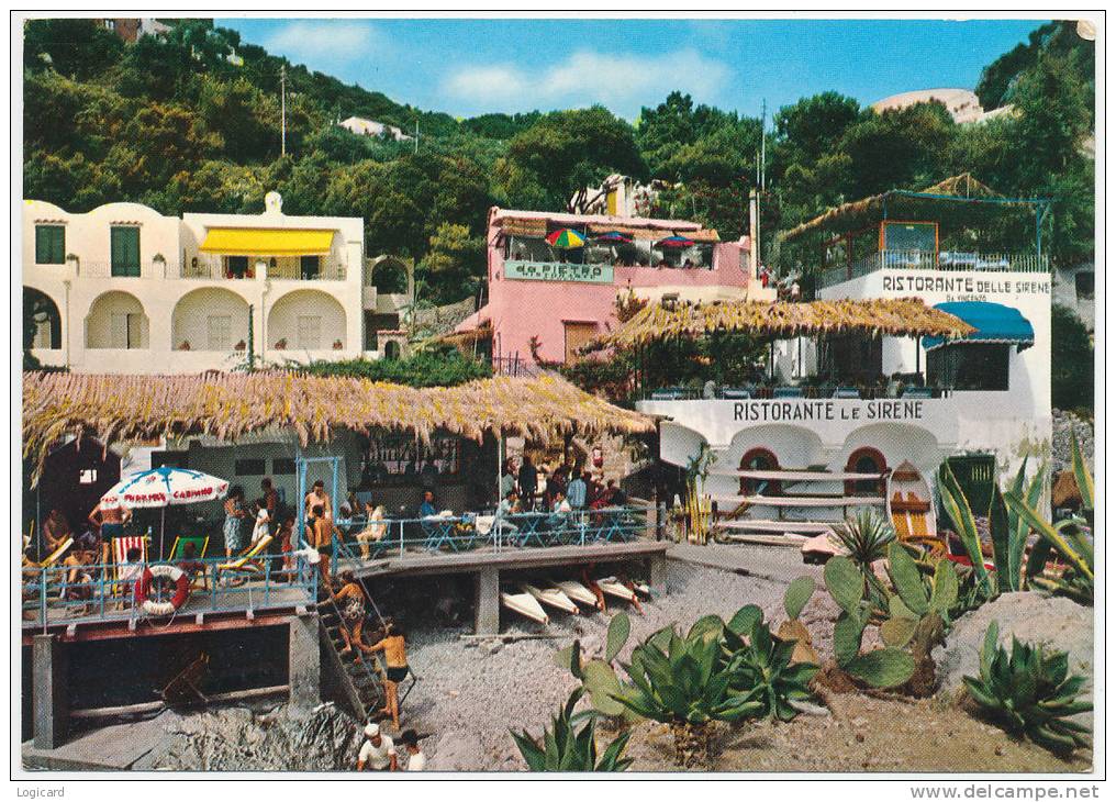 CAPRI MARINA PICCOLA RISTORANTE DA PIETRO ANNULLO A TARGHETTA 1961 - Napoli (Naples)