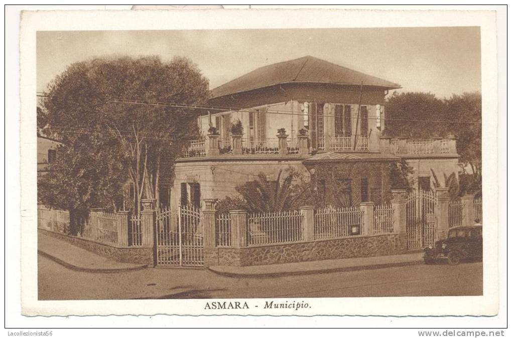 1463-ASMARA(ERITREA)-MUNICIPIO-1936-EX COLONIE ITALIANE-FP - Erythrée