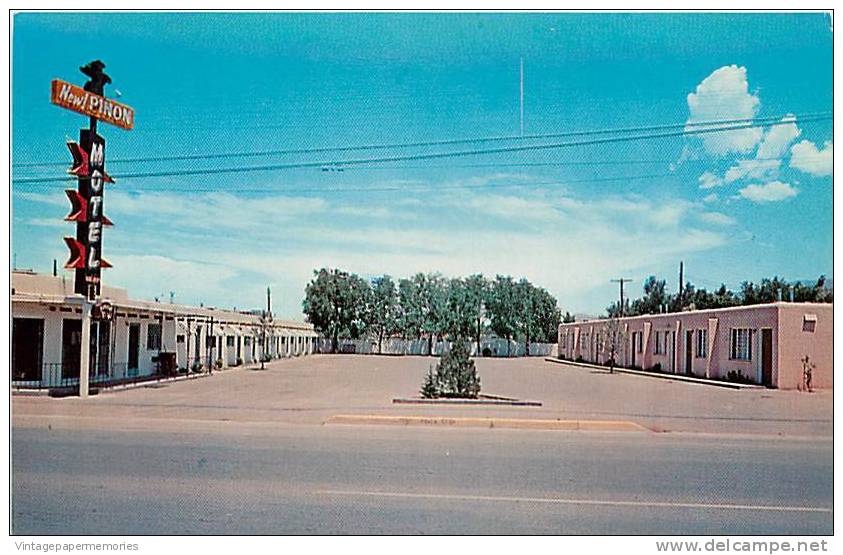 180316-New Mexico, Albuquerque, Pinon Motel, Central Avenue - Albuquerque