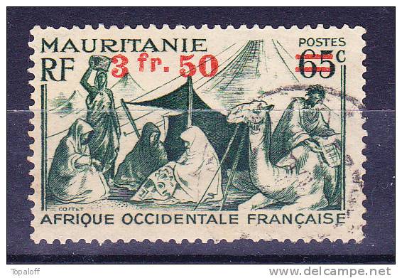 MAURITANIE N°133 Oblitéré Def Manque Une Dent - Oblitérés