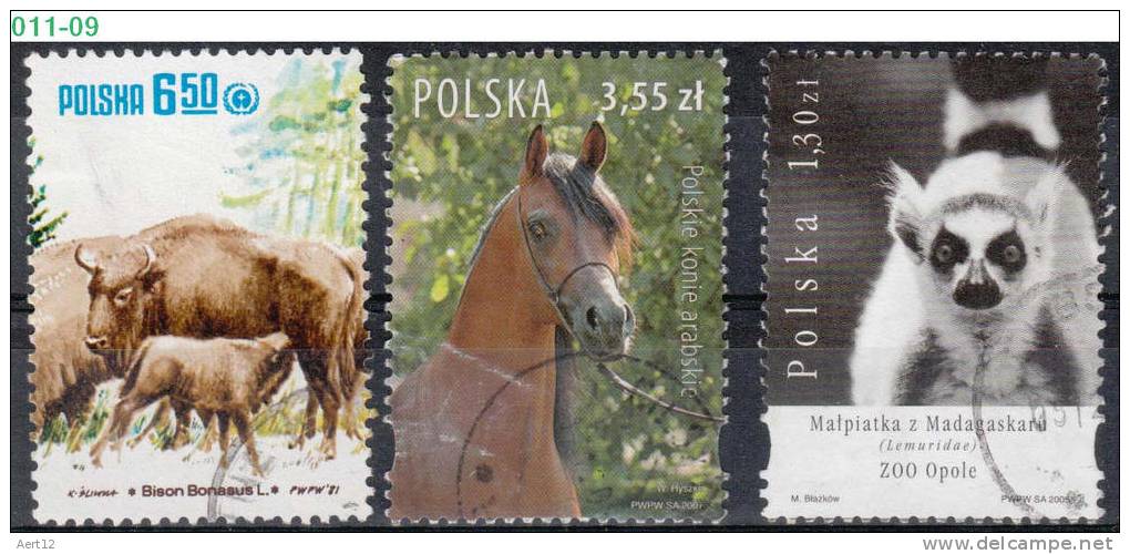 POLAND, Animals & Fauna - Vrac (max 999 Timbres)