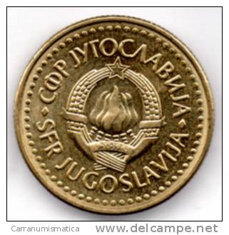 JUGOSLAVIA 5 DINARI 1985 - Yougoslavie