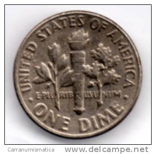 STATI UNITI 1 DIME 1970 - 1946-...: Roosevelt