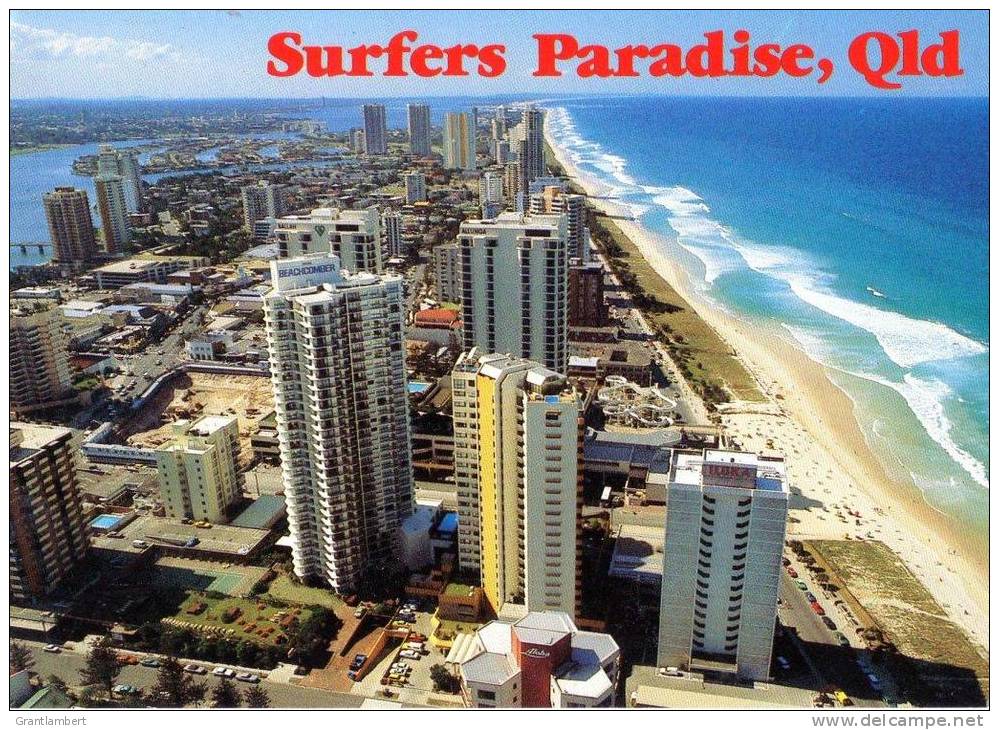 Surfers Paradise, Queensland - Savoy Souvenirs 017 Posted To ACT 1984 - Gold Coast