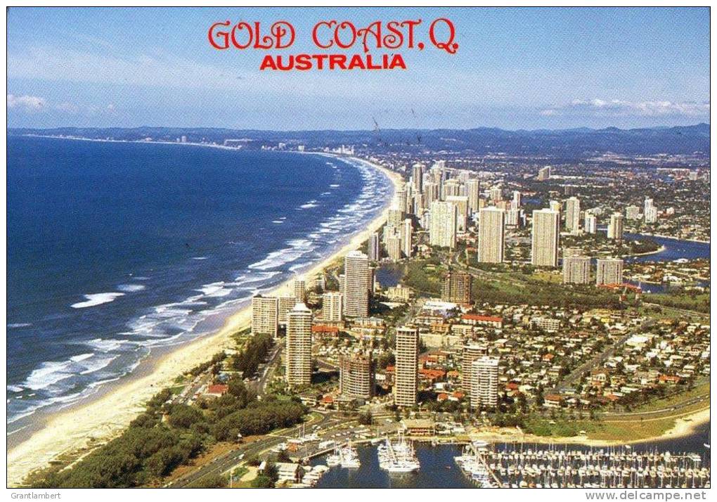 Surfers Paradise, Gold Coast, Queensland - Collectors Choice W14B Posted To South Africa 1993 - Gold Coast