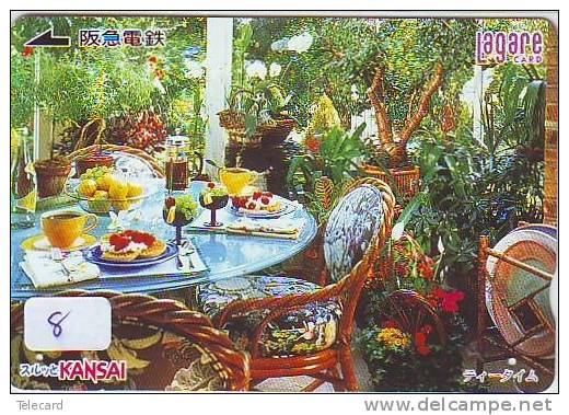 Carte Japon - SUCRE & CAFE - SUGAR & COFFEE Japan Card (8) ZUCKER & KAFFEE Karte - Alimentation