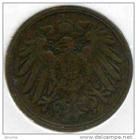 Allemagne Germany 1 Pfennig 1904 A J 10 KM 10 - 1 Pfennig