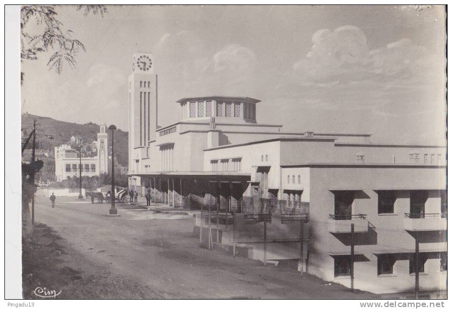 Philippeville Gare Et Hôtel De Ville - Skikda (Philippeville)