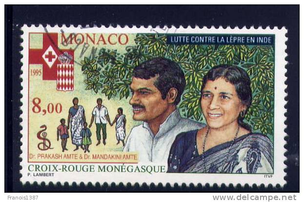 MONACO N° 2001  - Croix Rouge Monégasque - Used Stamps