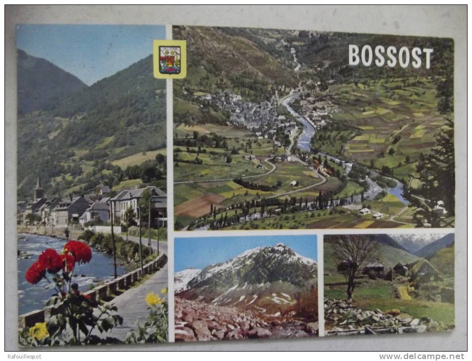 Cp Souvenir De Bossost - Greetings From...