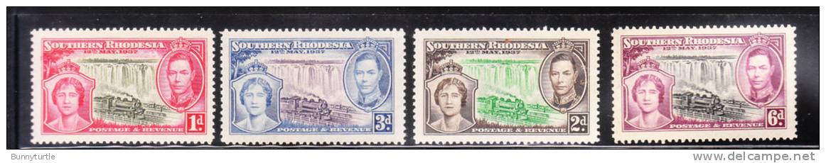 Southern Rhodesia 1937 Coronation Of George VI & Elizabeth Mint - Southern Rhodesia (...-1964)
