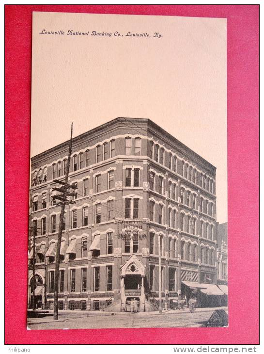 - Kentucky > Louisville     National Banking Co--  Ca 1910- -  - - - - Ref 540 - Louisville