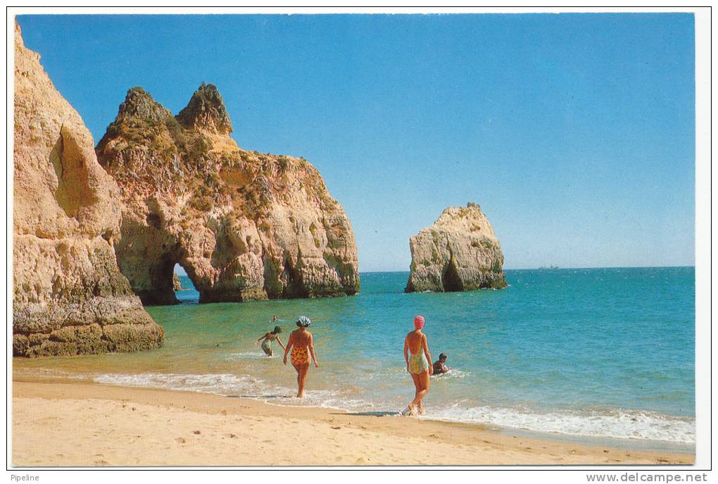 Portugal Postcard Algarve Sent To Sweden 19-4-1978 - Faro