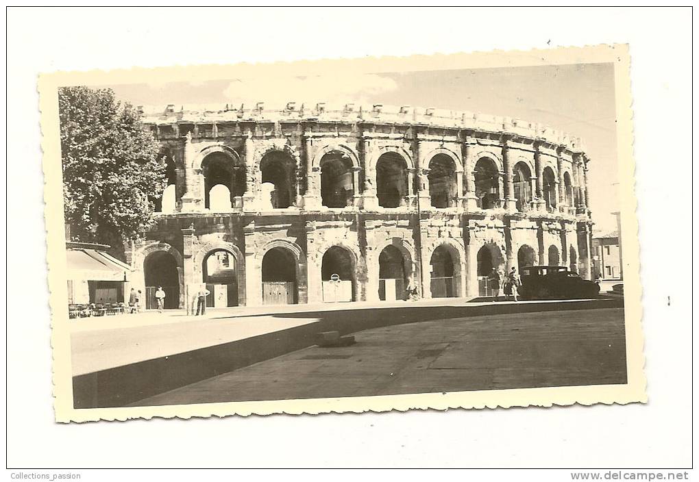 Photos, Lieux,  Nîmes (30) - Les Arènes - Dim: Env:  10.5 X 7 Cm - Lieux