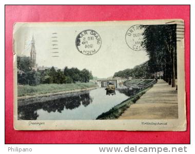 Netherlands > Groningen > Groningen   Verbindingskanaal 1964 Cancel    ----    ----   Ref 542 - Groningen