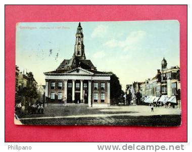 Netherlands > Groningen > Groningen    Vischmarkt Met Beurs 1912 Cancel   ----    ----   Ref 542 - Groningen