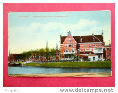 Netherlands > Groningen > Groningen     Praefiniussingel Met  Diaconessenhuis Ca 1910   ----    ----   Ref 542 - Groningen