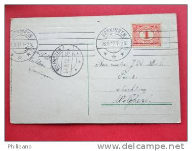 Netherlands > Groningen > Groningen-    Academie 1912 Cancel   ----   Ref 542 - Groningen