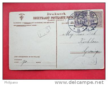 Netherlands > Groningen > Groningen-   Eemskanaal Met Emmabrug 1910 Cancel   ----   Ref 542 - Groningen