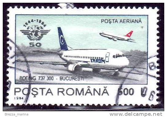 ROMANIA - USATO - 1994 - Aerei - Boeing 737-300 Bucaresti - 500 - Gebraucht