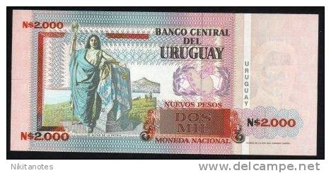 URUGUAY 2000  1989 P68 UNC See Scan - Uruguay