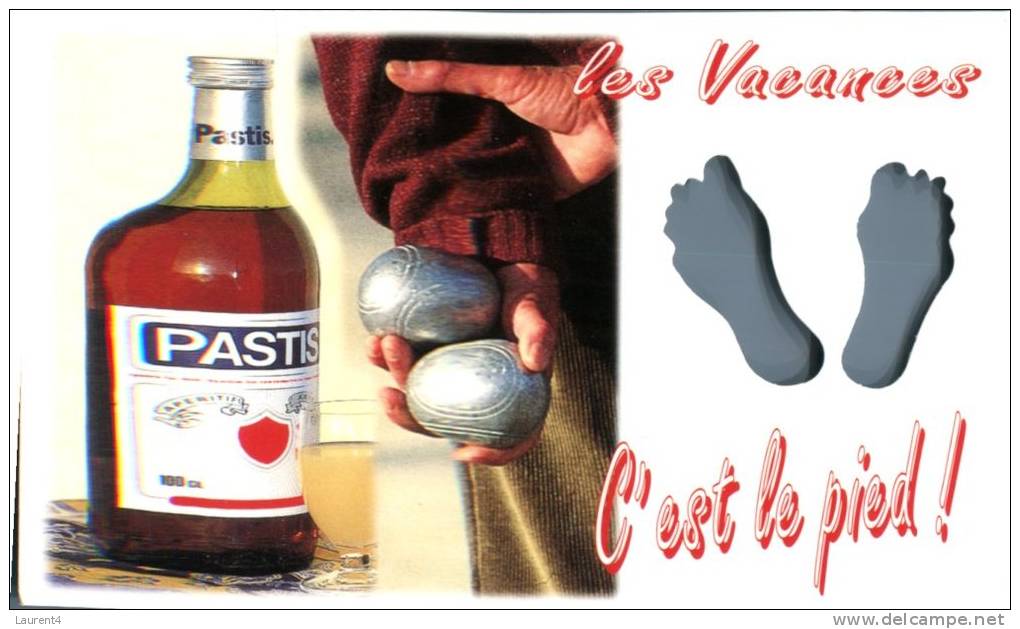 (987) Boule - Pétanque - Bowling + Pastis - Boule/Pétanque