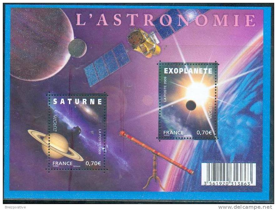 France 2009 - Europa, L´astronomie / Astronomy - MNH - 2009