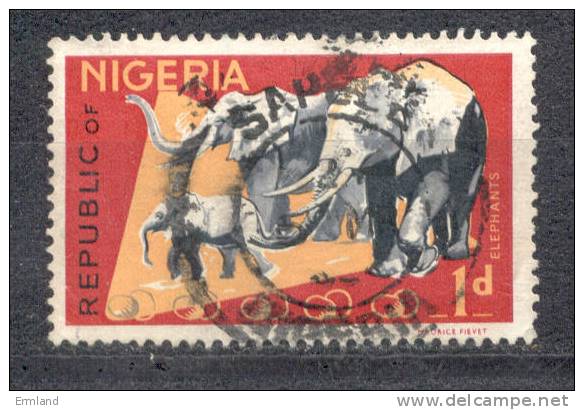 Nigeria 1965 - Michel 176 A O - Nigeria (1961-...)