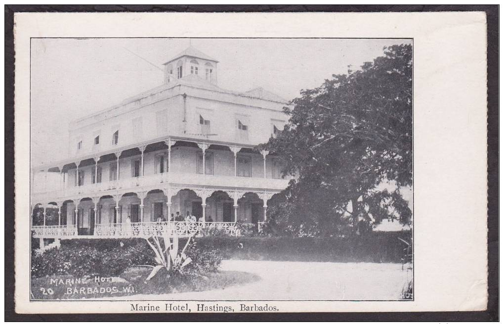 Barbados. Marine Hotel, Hastings - Barbados