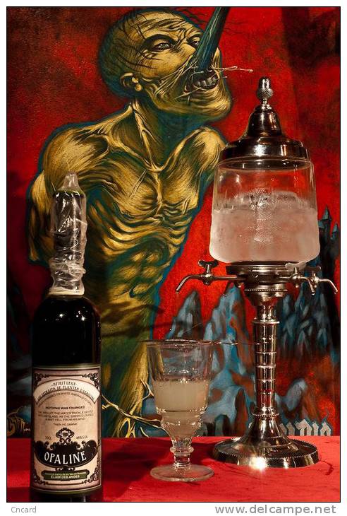 Q02-008   **   Absinthe  Spiritueux  Alcohols Absinth - Vinos Y Alcoholes