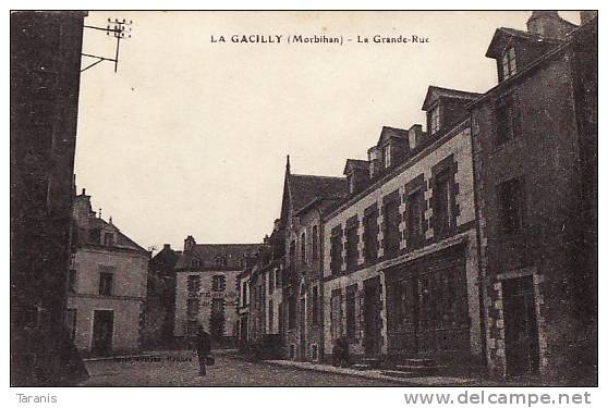 LA GACILLY - La Grande-Rue - CPA - La Gacilly