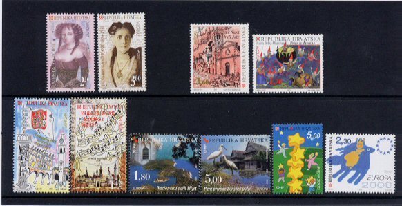 Europa Cept - 2005 - Croatie - Pack émis Par La Poste Croate (années 1992 à 2003 Sans BF 10) ** - 2005