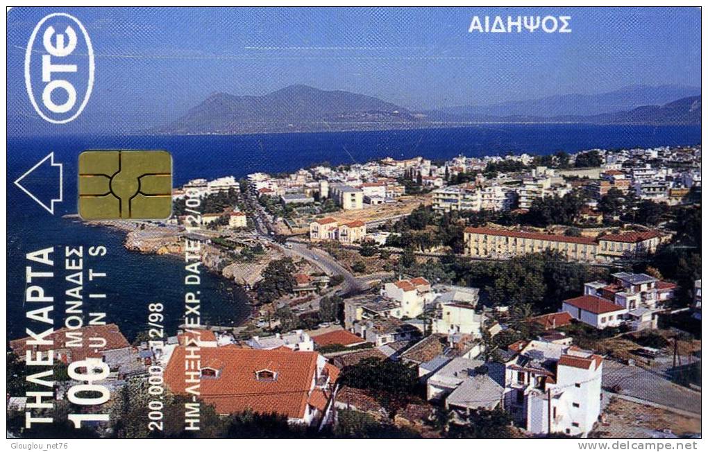 TELECARTE DE GRECE...TIRAGE 200 000..12/98....VOIR SCANNER - Guam