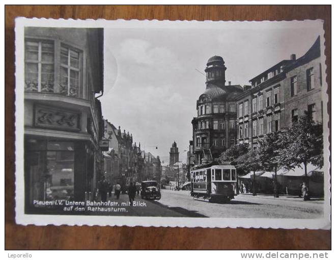 AK PLAUEN Strassenbahn 1941 //  D*4250 - Plauen