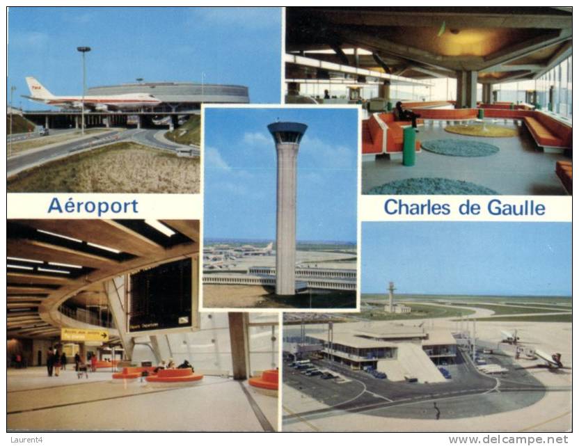 (654) Airport  - Aéroport - Paris Charles De Gaulle - Aérodromes